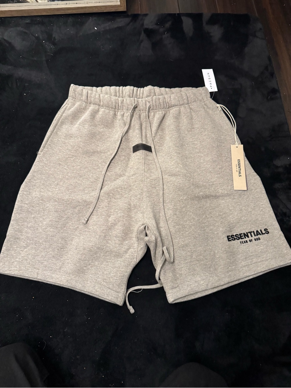 Essentials Dark Oatmeal Shorts